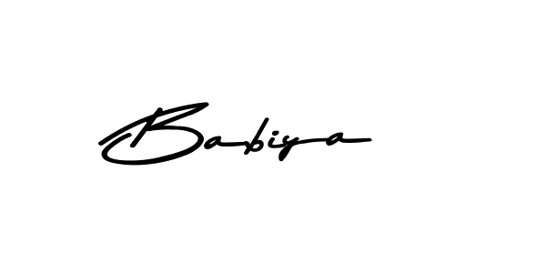 Also You can easily find your signature by using the search form. We will create Babiya name handwritten signature images for you free of cost using Asem Kandis PERSONAL USE sign style. Babiya signature style 9 images and pictures png