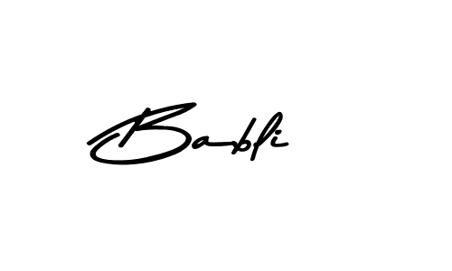 Also we have Babli name is the best signature style. Create professional handwritten signature collection using Asem Kandis PERSONAL USE autograph style. Babli signature style 9 images and pictures png