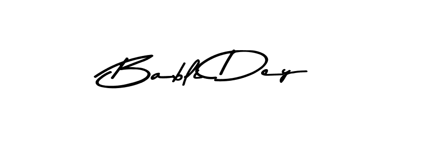 You should practise on your own different ways (Asem Kandis PERSONAL USE) to write your name (Babli Dey) in signature. don't let someone else do it for you. Babli Dey signature style 9 images and pictures png