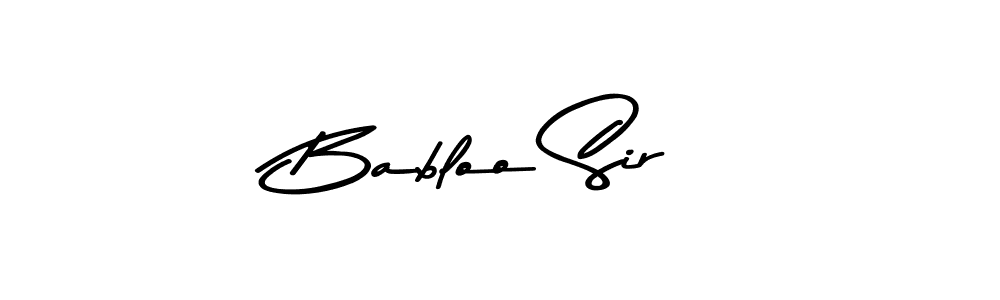 Here are the top 10 professional signature styles for the name Babloo Sir. These are the best autograph styles you can use for your name. Babloo Sir signature style 9 images and pictures png