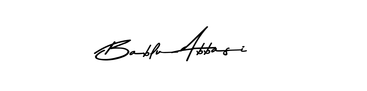 Make a beautiful signature design for name Bablu Abbasi. Use this online signature maker to create a handwritten signature for free. Bablu Abbasi signature style 9 images and pictures png