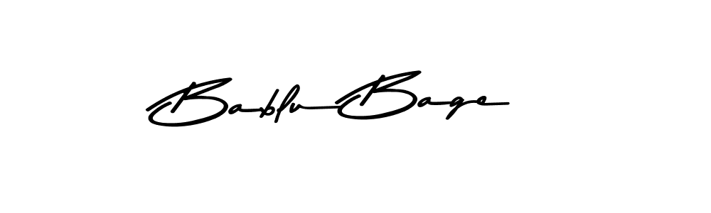 Create a beautiful signature design for name Bablu Bage. With this signature (Asem Kandis PERSONAL USE) fonts, you can make a handwritten signature for free. Bablu Bage signature style 9 images and pictures png