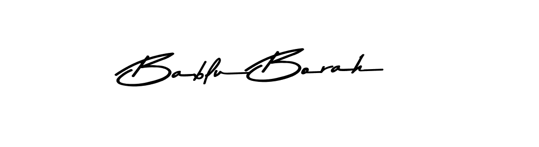 Design your own signature with our free online signature maker. With this signature software, you can create a handwritten (Asem Kandis PERSONAL USE) signature for name Bablu Borah. Bablu Borah signature style 9 images and pictures png