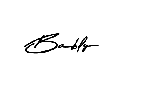 Make a beautiful signature design for name Bably. Use this online signature maker to create a handwritten signature for free. Bably signature style 9 images and pictures png