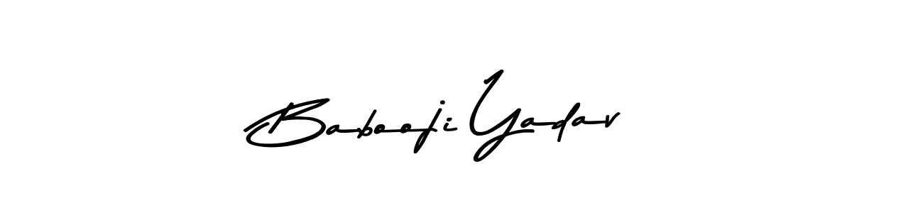 Babooji Yadav stylish signature style. Best Handwritten Sign (Asem Kandis PERSONAL USE) for my name. Handwritten Signature Collection Ideas for my name Babooji Yadav. Babooji Yadav signature style 9 images and pictures png