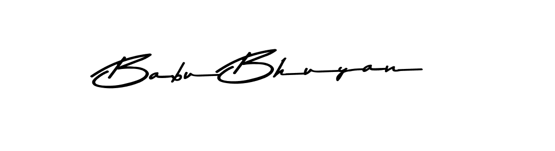 Use a signature maker to create a handwritten signature online. With this signature software, you can design (Asem Kandis PERSONAL USE) your own signature for name Babu Bhuyan. Babu Bhuyan signature style 9 images and pictures png