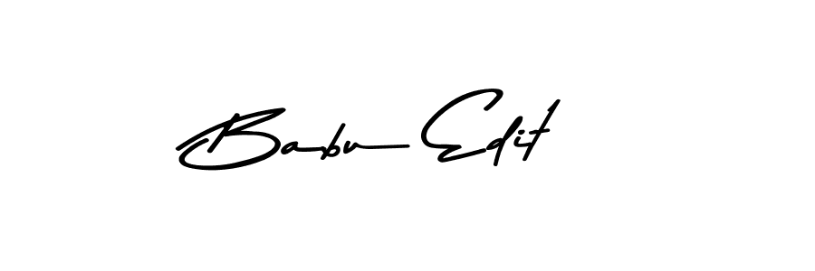 Make a beautiful signature design for name Babu Edit. Use this online signature maker to create a handwritten signature for free. Babu Edit signature style 9 images and pictures png