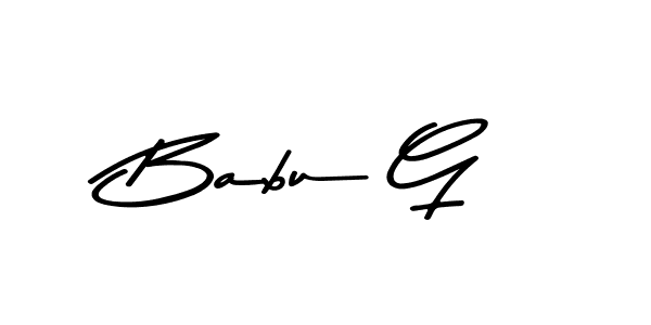 Asem Kandis PERSONAL USE is a professional signature style that is perfect for those who want to add a touch of class to their signature. It is also a great choice for those who want to make their signature more unique. Get Babu G name to fancy signature for free. Babu G signature style 9 images and pictures png