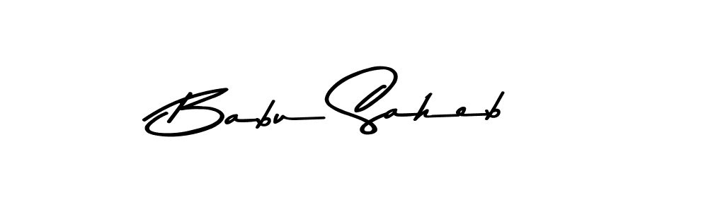 How to make Babu Saheb name signature. Use Asem Kandis PERSONAL USE style for creating short signs online. This is the latest handwritten sign. Babu Saheb signature style 9 images and pictures png