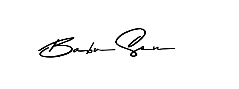 Asem Kandis PERSONAL USE is a professional signature style that is perfect for those who want to add a touch of class to their signature. It is also a great choice for those who want to make their signature more unique. Get Babu Sen name to fancy signature for free. Babu Sen signature style 9 images and pictures png