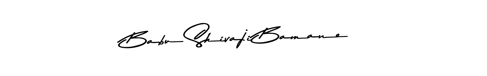 This is the best signature style for the Babu Shivaji Bamane name. Also you like these signature font (Asem Kandis PERSONAL USE). Mix name signature. Babu Shivaji Bamane signature style 9 images and pictures png