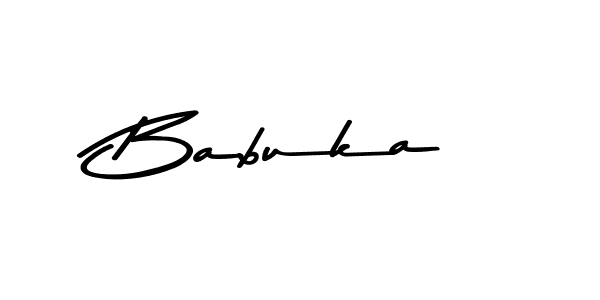 How to make Babuka signature? Asem Kandis PERSONAL USE is a professional autograph style. Create handwritten signature for Babuka name. Babuka signature style 9 images and pictures png