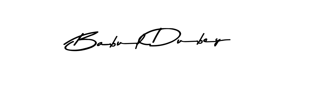 This is the best signature style for the Babul Dubey name. Also you like these signature font (Asem Kandis PERSONAL USE). Mix name signature. Babul Dubey signature style 9 images and pictures png
