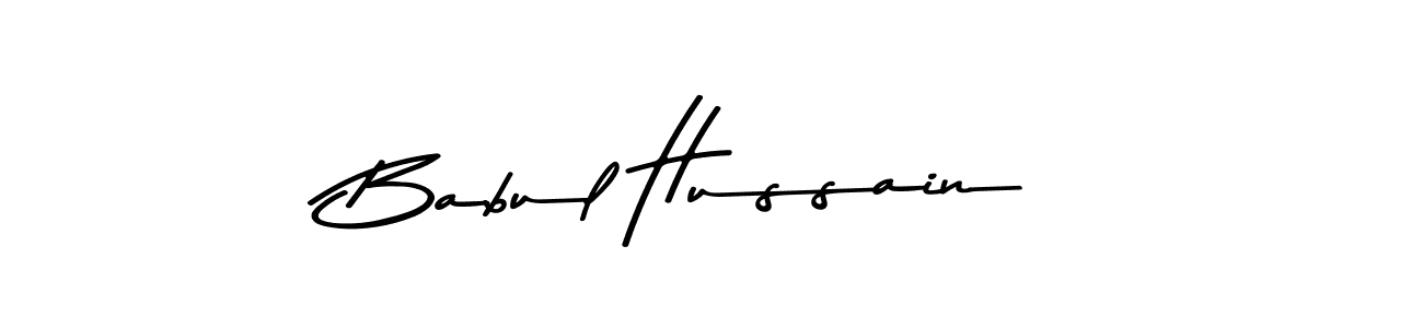 How to make Babul Hussain signature? Asem Kandis PERSONAL USE is a professional autograph style. Create handwritten signature for Babul Hussain name. Babul Hussain signature style 9 images and pictures png