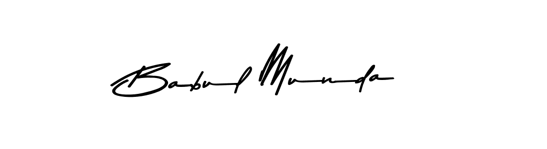 You should practise on your own different ways (Asem Kandis PERSONAL USE) to write your name (Babul Munda) in signature. don't let someone else do it for you. Babul Munda signature style 9 images and pictures png