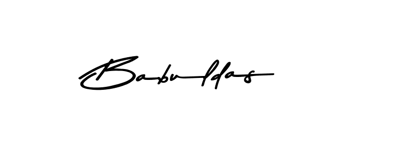 How to make Babuldas signature? Asem Kandis PERSONAL USE is a professional autograph style. Create handwritten signature for Babuldas name. Babuldas signature style 9 images and pictures png