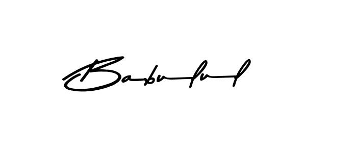 Use a signature maker to create a handwritten signature online. With this signature software, you can design (Asem Kandis PERSONAL USE) your own signature for name Babulul. Babulul signature style 9 images and pictures png