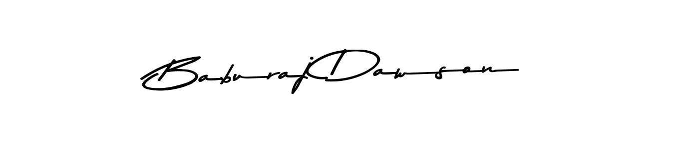 Also You can easily find your signature by using the search form. We will create Baburaj Dawson name handwritten signature images for you free of cost using Asem Kandis PERSONAL USE sign style. Baburaj Dawson signature style 9 images and pictures png