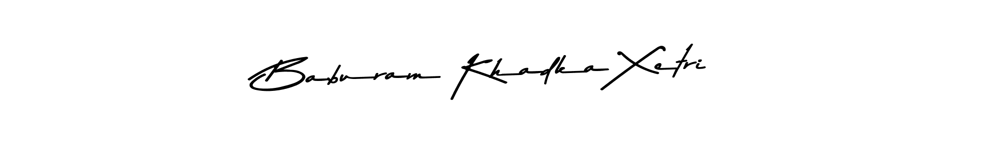 This is the best signature style for the Baburam Khadka Xetri name. Also you like these signature font (Asem Kandis PERSONAL USE). Mix name signature. Baburam Khadka Xetri signature style 9 images and pictures png