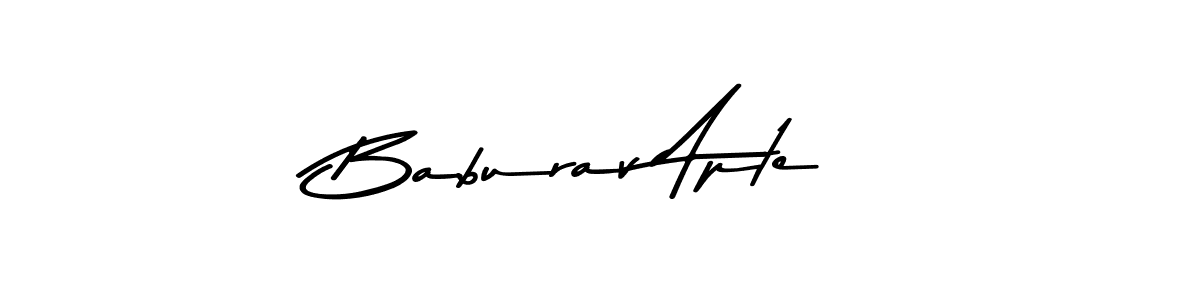 Also we have Baburav Apte name is the best signature style. Create professional handwritten signature collection using Asem Kandis PERSONAL USE autograph style. Baburav Apte signature style 9 images and pictures png