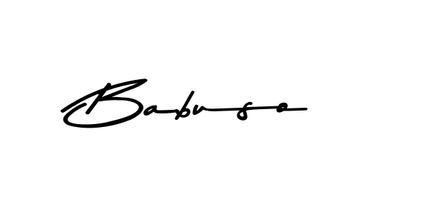 Asem Kandis PERSONAL USE is a professional signature style that is perfect for those who want to add a touch of class to their signature. It is also a great choice for those who want to make their signature more unique. Get Babuso name to fancy signature for free. Babuso signature style 9 images and pictures png