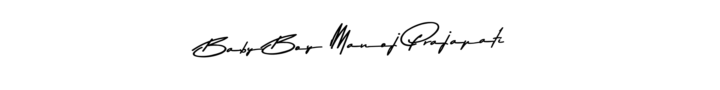 Also You can easily find your signature by using the search form. We will create Baby Boy Manoj Prajapati name handwritten signature images for you free of cost using Asem Kandis PERSONAL USE sign style. Baby Boy Manoj Prajapati signature style 9 images and pictures png