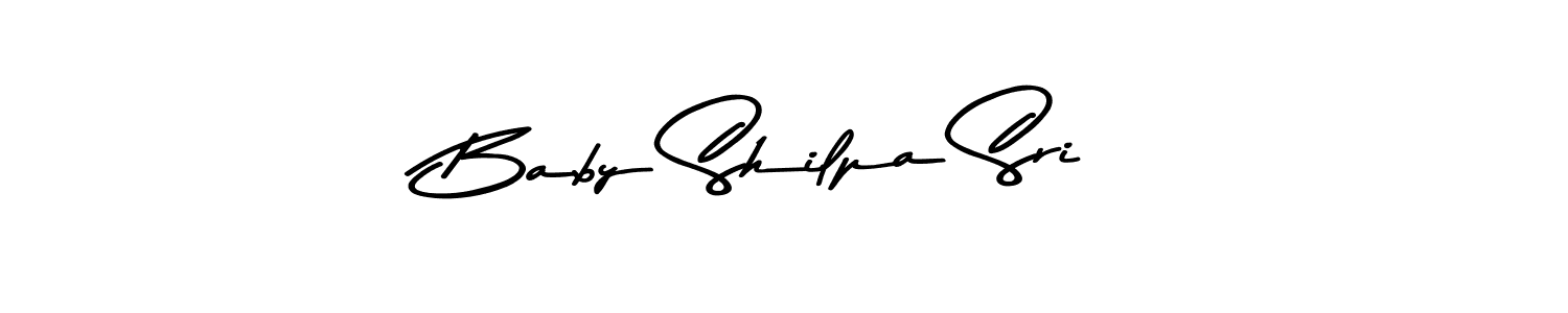 Create a beautiful signature design for name Baby Shilpa Sri. With this signature (Asem Kandis PERSONAL USE) fonts, you can make a handwritten signature for free. Baby Shilpa Sri signature style 9 images and pictures png