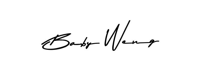 The best way (Asem Kandis PERSONAL USE) to make a short signature is to pick only two or three words in your name. The name Baby Weng include a total of six letters. For converting this name. Baby Weng signature style 9 images and pictures png