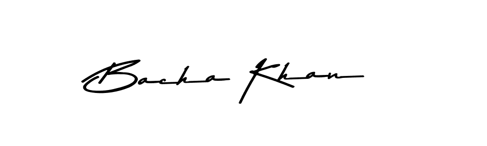 How to make Bacha Khan signature? Asem Kandis PERSONAL USE is a professional autograph style. Create handwritten signature for Bacha Khan name. Bacha Khan signature style 9 images and pictures png