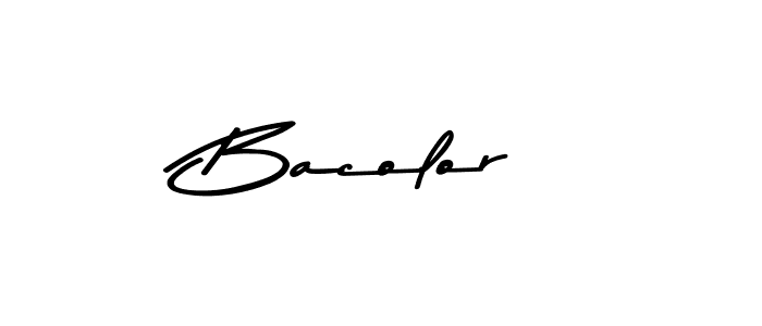 Also You can easily find your signature by using the search form. We will create Bacolor name handwritten signature images for you free of cost using Asem Kandis PERSONAL USE sign style. Bacolor signature style 9 images and pictures png