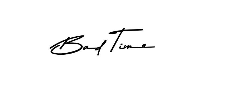 How to Draw Bad Time signature style? Asem Kandis PERSONAL USE is a latest design signature styles for name Bad Time. Bad Time signature style 9 images and pictures png