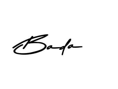 Design your own signature with our free online signature maker. With this signature software, you can create a handwritten (Asem Kandis PERSONAL USE) signature for name Bada. Bada signature style 9 images and pictures png