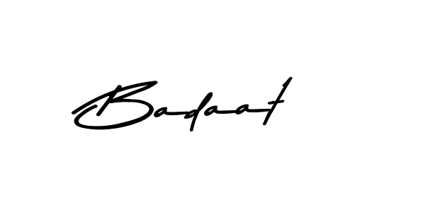 Badaat stylish signature style. Best Handwritten Sign (Asem Kandis PERSONAL USE) for my name. Handwritten Signature Collection Ideas for my name Badaat. Badaat signature style 9 images and pictures png