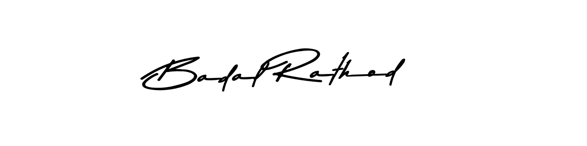 The best way (Asem Kandis PERSONAL USE) to make a short signature is to pick only two or three words in your name. The name Badal Rathod include a total of six letters. For converting this name. Badal Rathod signature style 9 images and pictures png