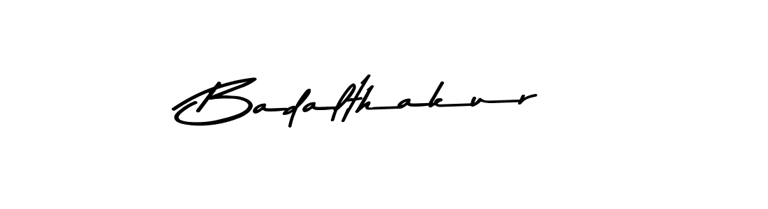 The best way (Asem Kandis PERSONAL USE) to make a short signature is to pick only two or three words in your name. The name Badalthakur include a total of six letters. For converting this name. Badalthakur signature style 9 images and pictures png