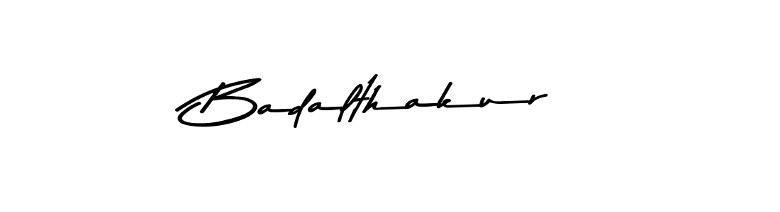 The best way (Asem Kandis PERSONAL USE) to make a short signature is to pick only two or three words in your name. The name Badalthakur include a total of six letters. For converting this name. Badalthakur signature style 9 images and pictures png