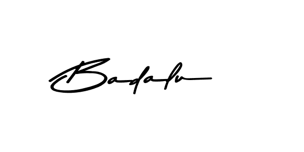 This is the best signature style for the Badalu name. Also you like these signature font (Asem Kandis PERSONAL USE). Mix name signature. Badalu signature style 9 images and pictures png
