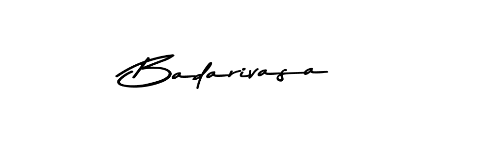 You should practise on your own different ways (Asem Kandis PERSONAL USE) to write your name (Badarivasa) in signature. don't let someone else do it for you. Badarivasa signature style 9 images and pictures png
