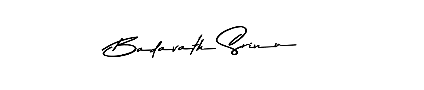 Design your own signature with our free online signature maker. With this signature software, you can create a handwritten (Asem Kandis PERSONAL USE) signature for name Badavath Srinu. Badavath Srinu signature style 9 images and pictures png