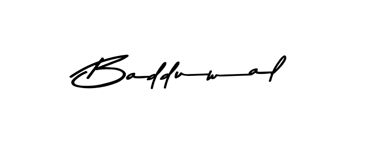 Badduwal stylish signature style. Best Handwritten Sign (Asem Kandis PERSONAL USE) for my name. Handwritten Signature Collection Ideas for my name Badduwal. Badduwal signature style 9 images and pictures png