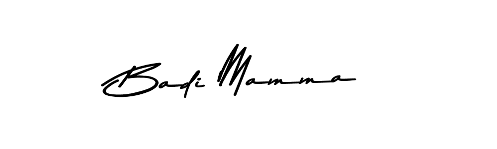 Also we have Badi Mamma name is the best signature style. Create professional handwritten signature collection using Asem Kandis PERSONAL USE autograph style. Badi Mamma signature style 9 images and pictures png