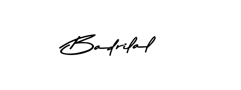 Badrilal stylish signature style. Best Handwritten Sign (Asem Kandis PERSONAL USE) for my name. Handwritten Signature Collection Ideas for my name Badrilal. Badrilal signature style 9 images and pictures png