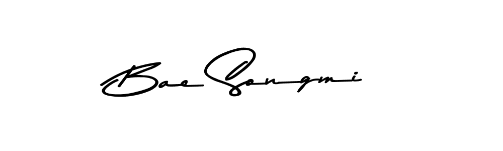 Bae Songmi stylish signature style. Best Handwritten Sign (Asem Kandis PERSONAL USE) for my name. Handwritten Signature Collection Ideas for my name Bae Songmi. Bae Songmi signature style 9 images and pictures png