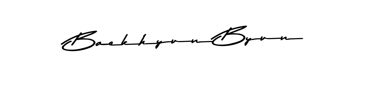 Once you've used our free online signature maker to create your best signature Asem Kandis PERSONAL USE style, it's time to enjoy all of the benefits that Baekhyun Byun name signing documents. Baekhyun Byun signature style 9 images and pictures png