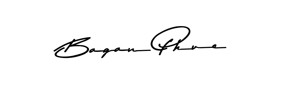 Make a beautiful signature design for name Bagan Phue. With this signature (Asem Kandis PERSONAL USE) style, you can create a handwritten signature for free. Bagan Phue signature style 9 images and pictures png