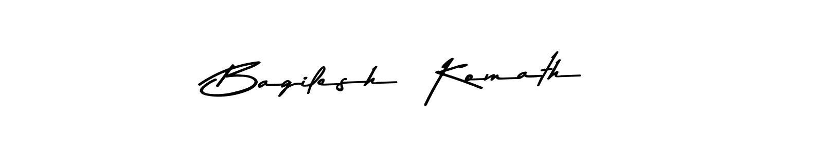 Also we have Bagilesh  Komath name is the best signature style. Create professional handwritten signature collection using Asem Kandis PERSONAL USE autograph style. Bagilesh  Komath signature style 9 images and pictures png