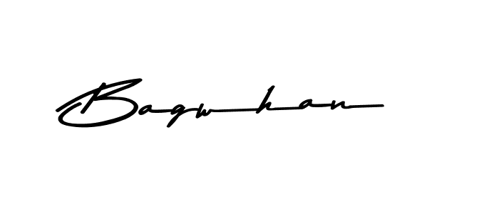 How to make Bagwhan signature? Asem Kandis PERSONAL USE is a professional autograph style. Create handwritten signature for Bagwhan name. Bagwhan signature style 9 images and pictures png