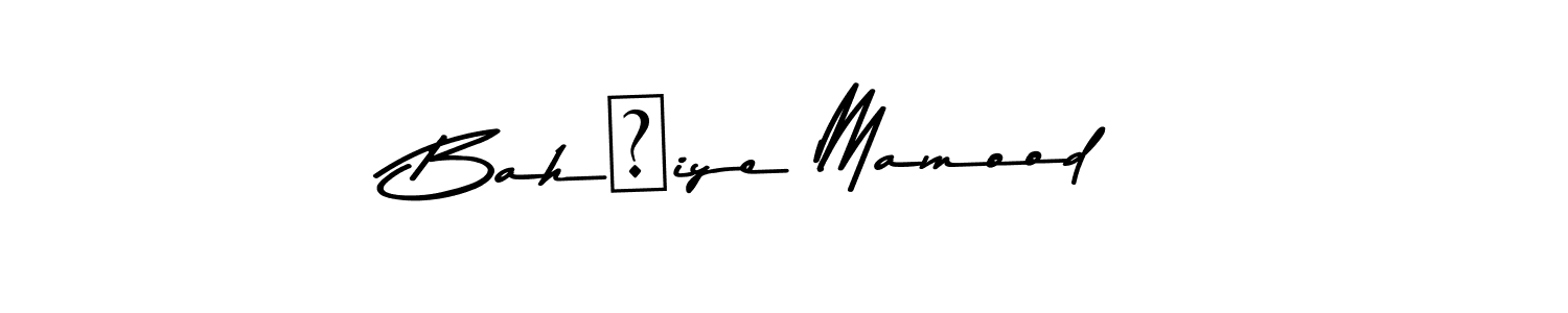 The best way (Asem Kandis PERSONAL USE) to make a short signature is to pick only two or three words in your name. The name Bahşiye Mamood include a total of six letters. For converting this name. Bahşiye Mamood signature style 9 images and pictures png
