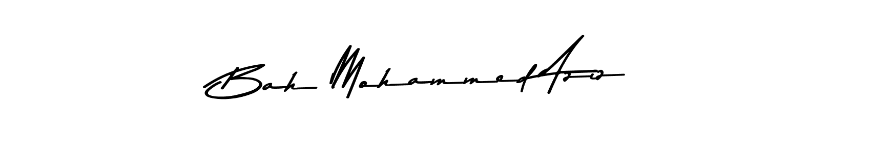 It looks lik you need a new signature style for name Bah Mohammed Aziz. Design unique handwritten (Asem Kandis PERSONAL USE) signature with our free signature maker in just a few clicks. Bah Mohammed Aziz signature style 9 images and pictures png