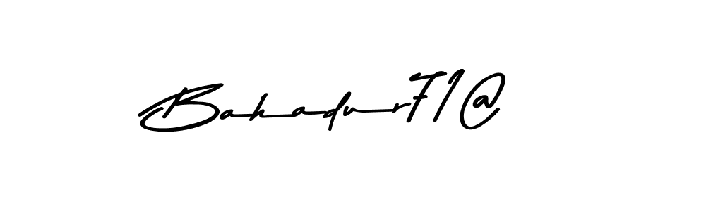 This is the best signature style for the Bahadur71@ name. Also you like these signature font (Asem Kandis PERSONAL USE). Mix name signature. Bahadur71@ signature style 9 images and pictures png